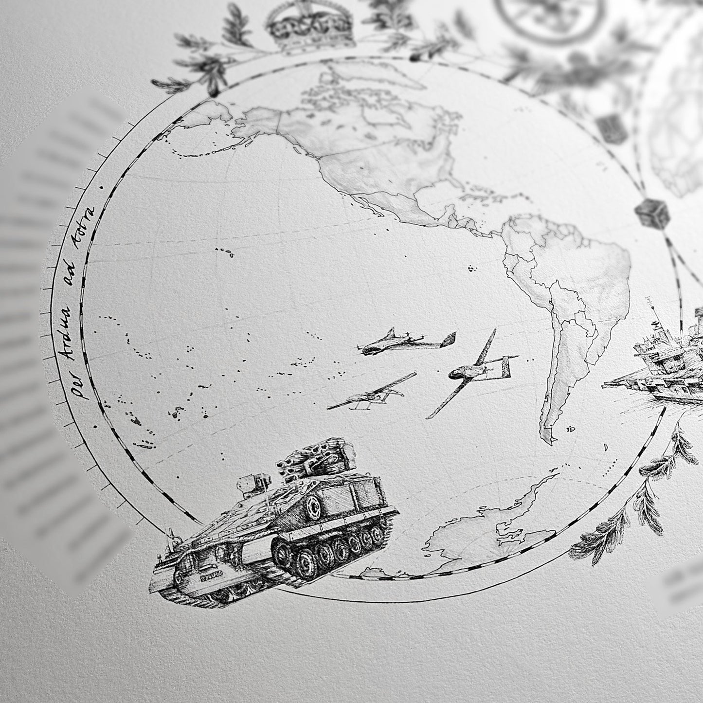SPHERES OF INFLUENCE | Bespoke Print
