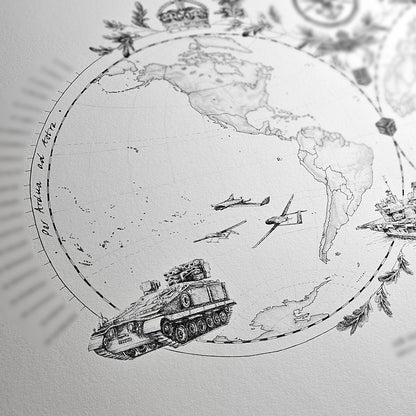 SPHERES OF INFLUENCE | Bespoke Print