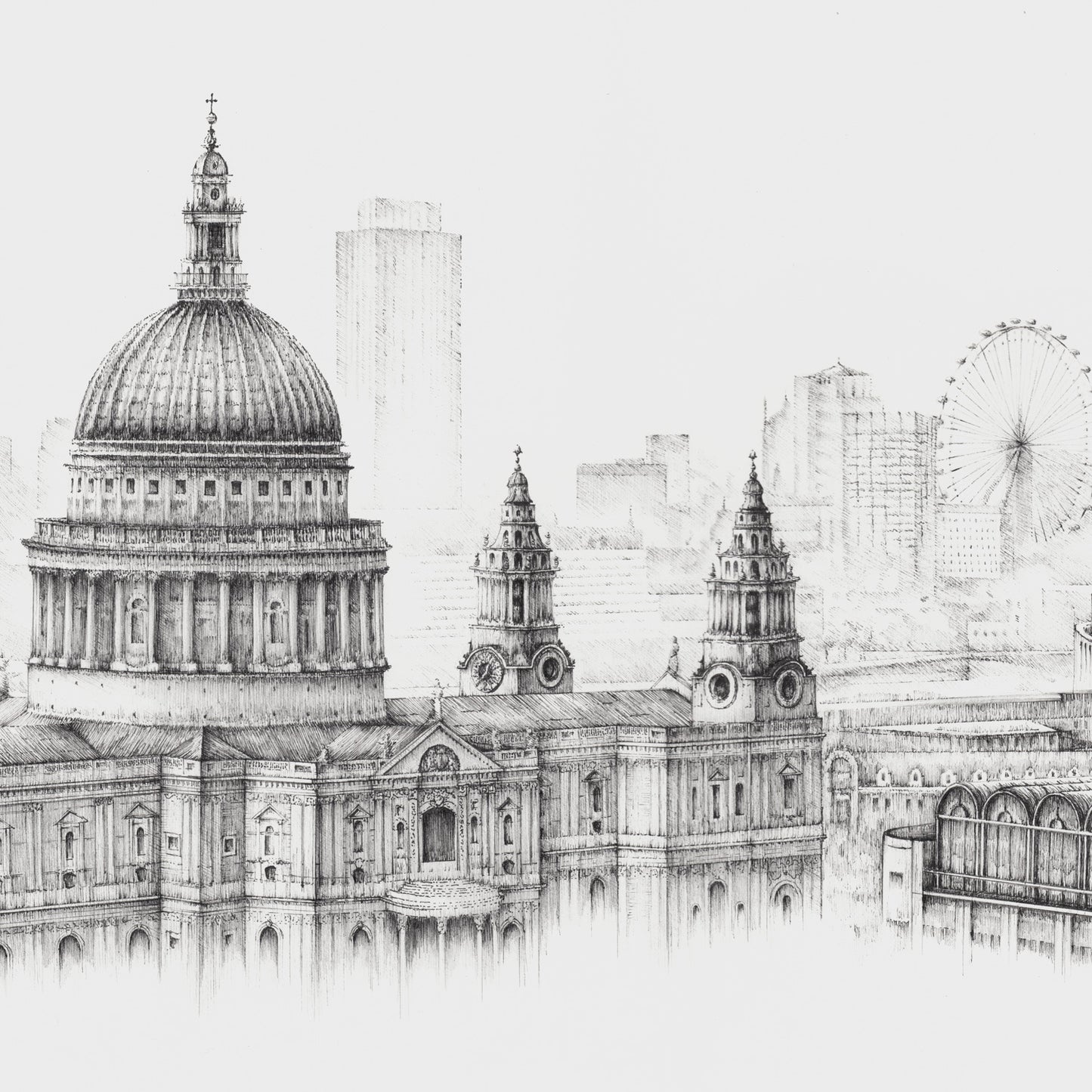 ST PAUL'S LONDON SKYLINE | Original